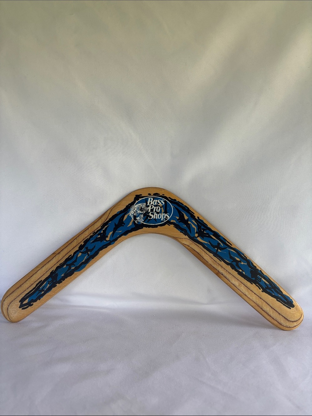 BASS PRO SHOPS CHANNEL CRAFT SPIRIT OF EARTH BIRCHWOOD BOOMERANG BLUE/TAN